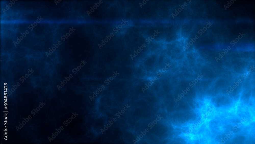 abstract blue dark smoke energy background