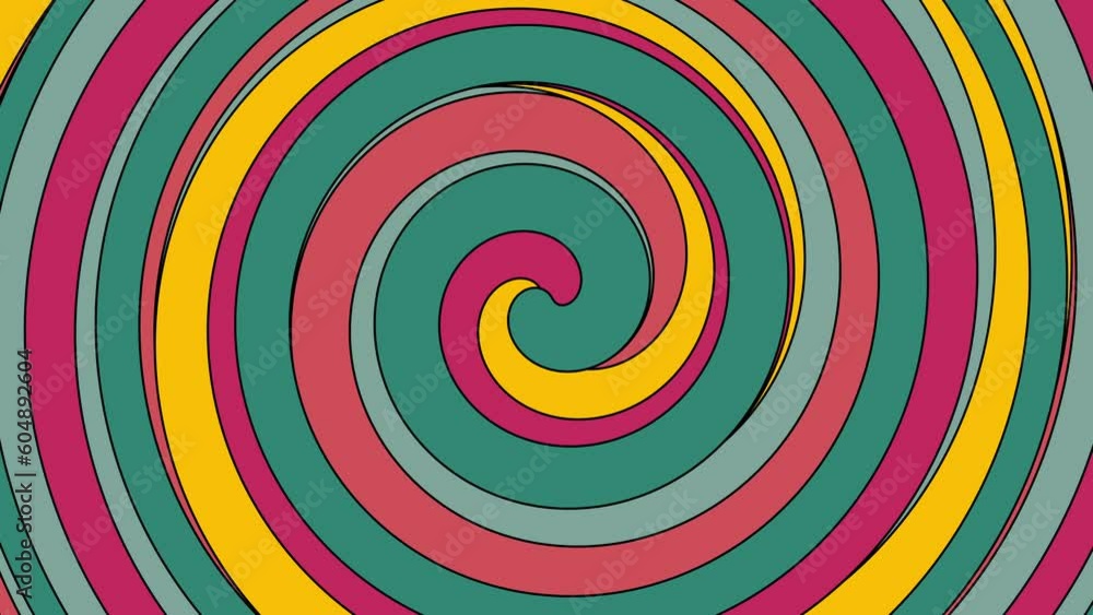 Hypnotic psychedelic swirl twirl spiral abstract shape background. Loop animation. 60 fps. Mesmerizing trippy concept motion graphics. Hypnotic psychedelic swirl twirl spiral abstract shape background. Loop animation. 60 fps. Mesmerizing trippy concept motion graphics.