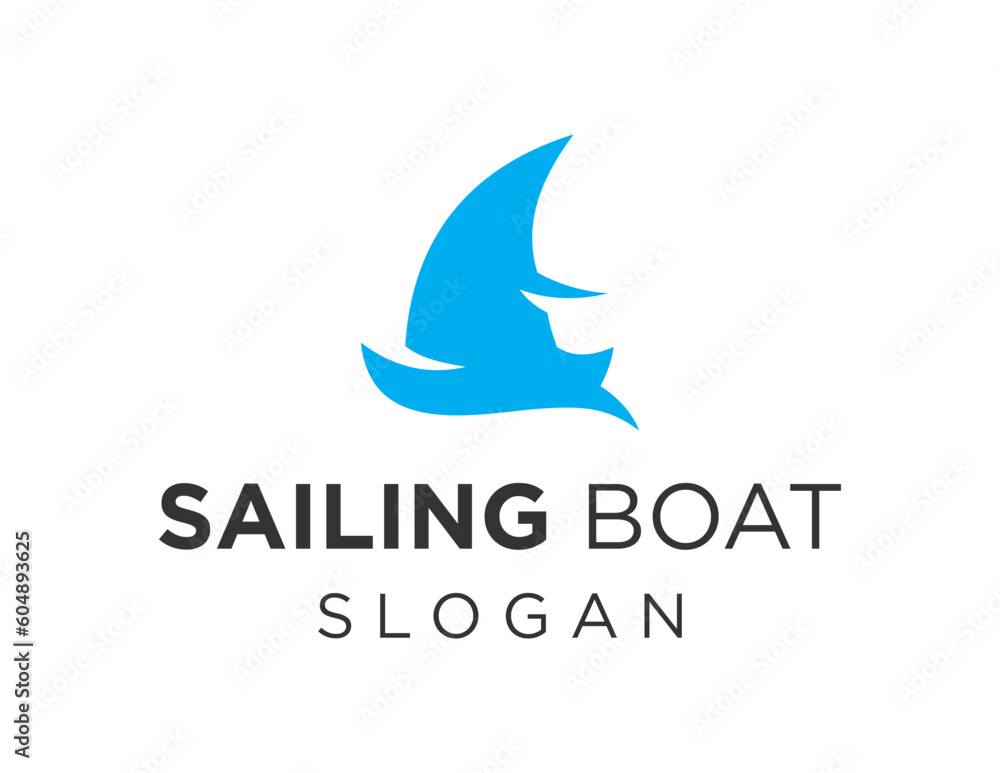 Logo about Sailboat on white background. created using the CorelDraw application. Logo about Sailboat on white background. created using the CorelDraw application.