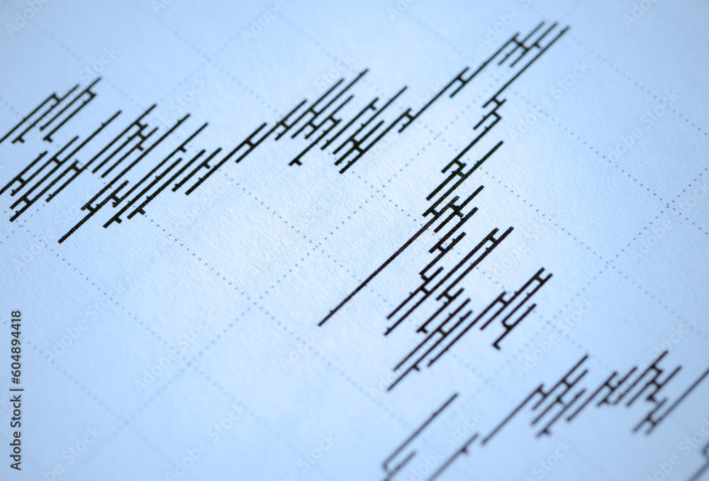 Fototapeta premium Exposed: Capturing the Visual Impact of the Economic Meltdown