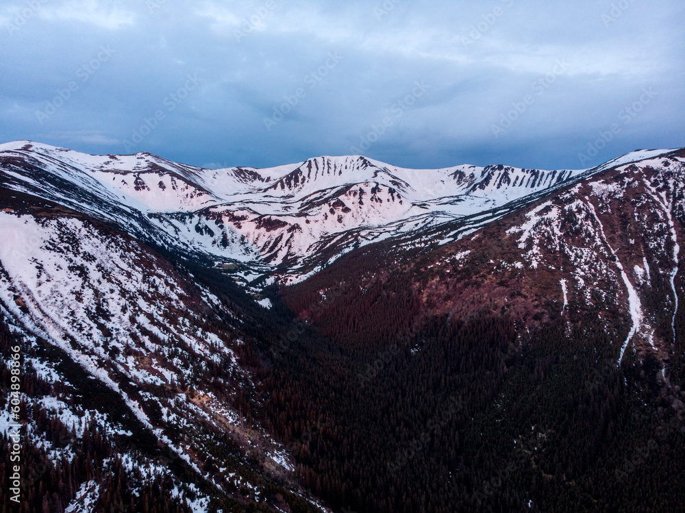 Morning in Carpathians
