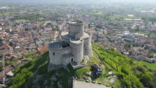 The castle of Montesarchio is a historic structure that dominates the Caudina valley, on whose eastern end it is located. The architecture is located on a hill overlooking the town of the same name photo