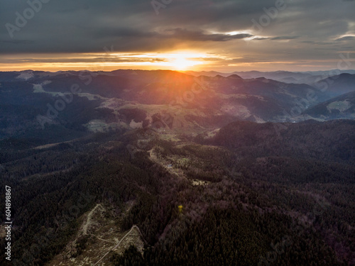 Morning in Carpathians