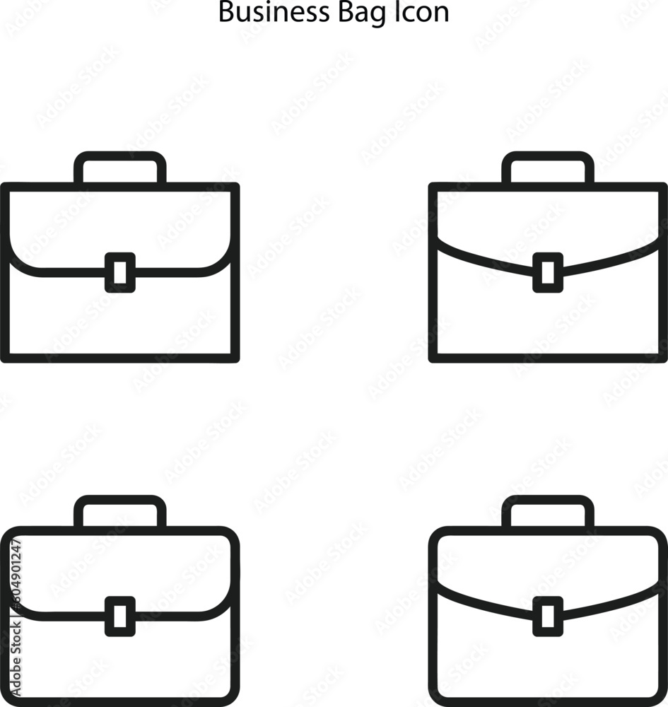 Office bag icon. Business bag filled flat sign for mobile concept and web design. Briefcase glyph icon. Symbol, logo illustration. Office bag icon. Business bag filled flat sign for mobile concept and web design. Briefcase glyph icon. Symbol, logo illustration.