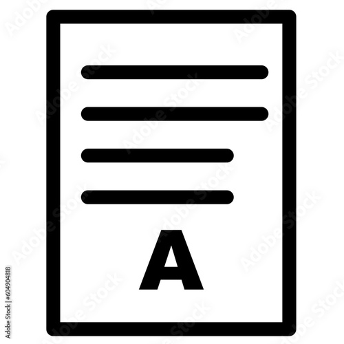 Exam Icon represent assessments and examinations, denoting evaluation, testing, and measuring knowledge and skills