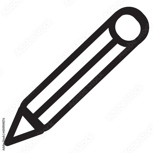 Pencil Icon represents creativity, sketching, drawing, and writing, serving as a versatile tool for artistic expression and written communication