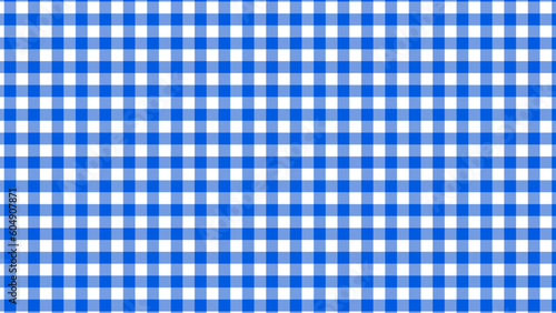 Blue checkered tablecloth. Blue picnic tablecloth texture