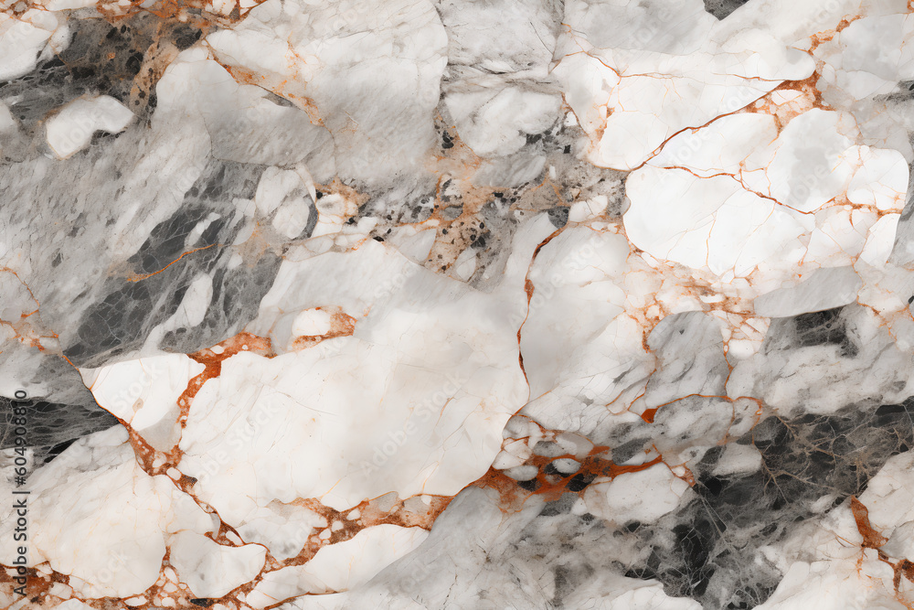 Tileable marble stone texture, Generative AI