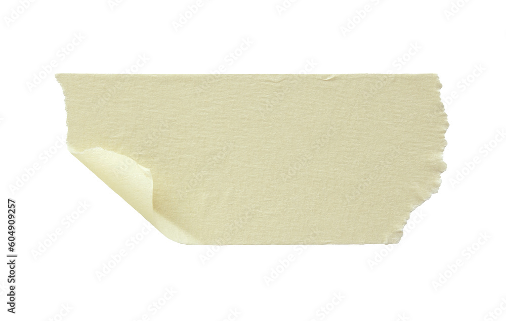 Fototapeta premium torn masking tape isolated with clipping path