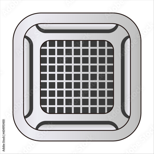 air conditioner, EHP, GHP, Electric Heat Pump, Gas Heat Pump, Ducted Heat Pump, heat pump, cooling, heating, vector, illustration