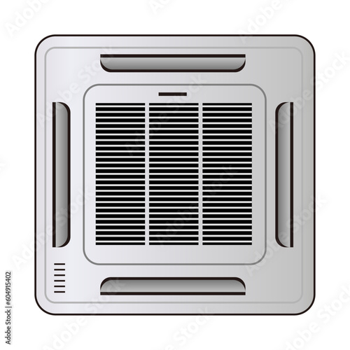 air conditioner, EHP, GHP, Electric Heat Pump, Gas Heat Pump, Ducted Heat Pump, heat pump, cooling, heating, vector, illustration photo