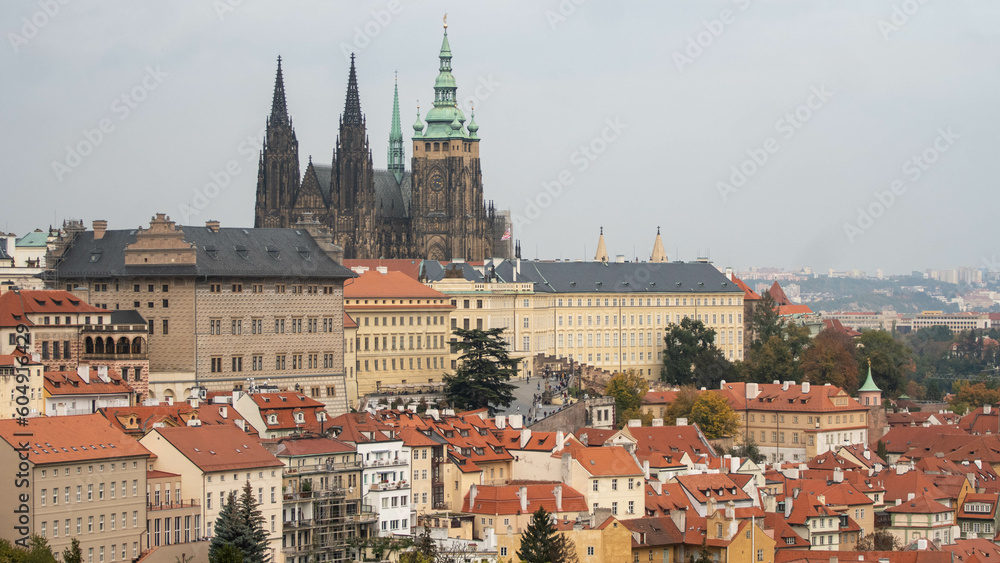 Obraz premium view of the Prague castle
