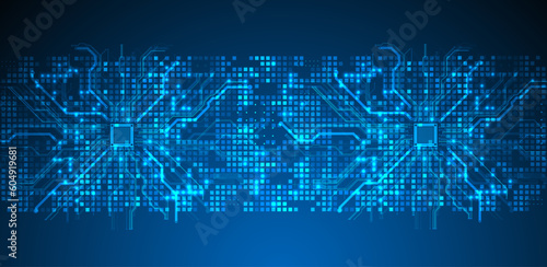 Abstract background on technological and scientific topics.