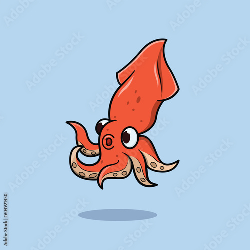 illustration of a Squid