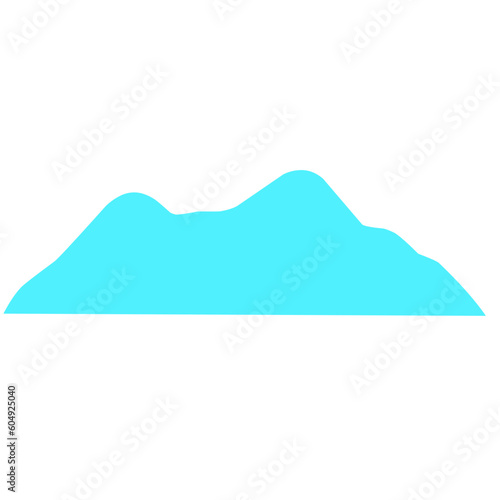 Ice mountain Landscape 