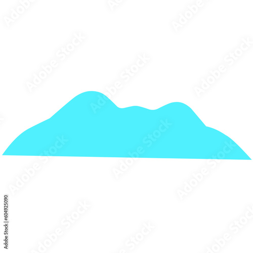 Ice mountain Landscape 