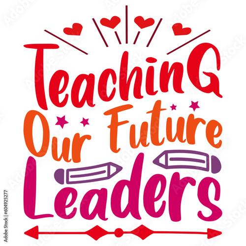 Retro Teacher T-shirt Design, Vector