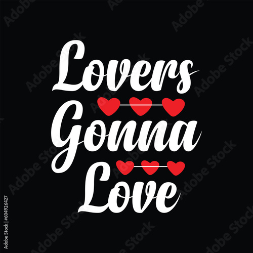 Valentine s day creative and unique typography vector