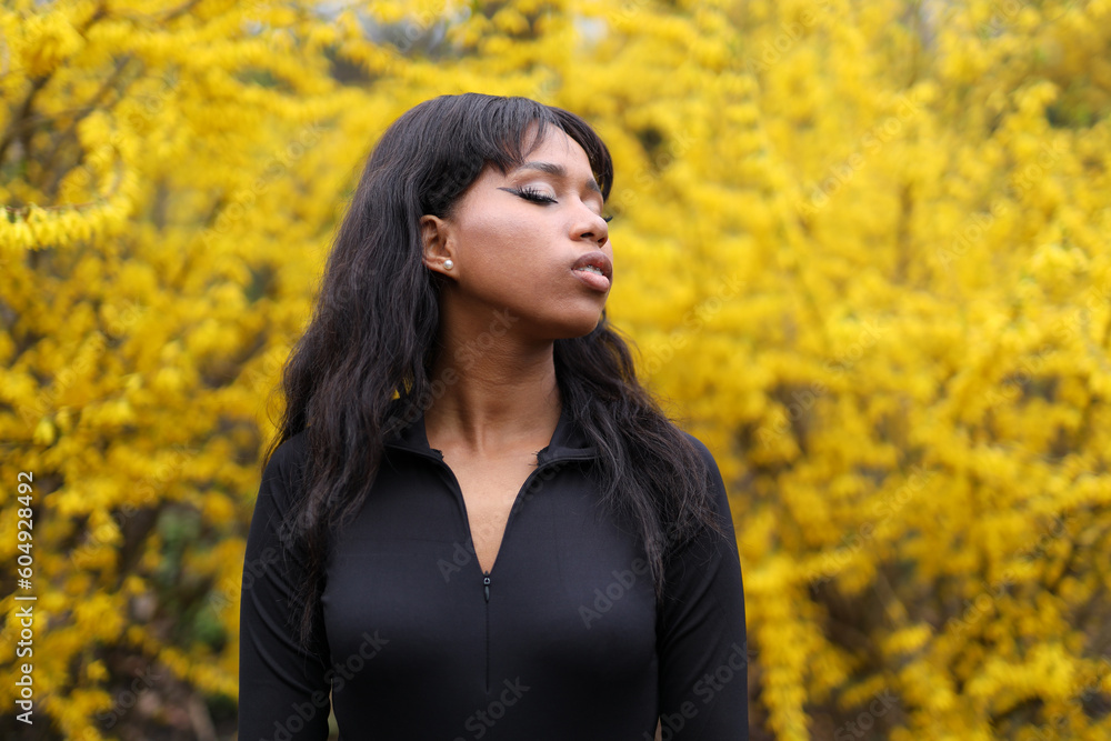 The swarthy girl went out for a breath of fresh air..The swarthy girl went out for a breath of fresh air.. The swarthy girl went out for a breath of fresh air..The swarthy girl went out for a breath of fresh air..