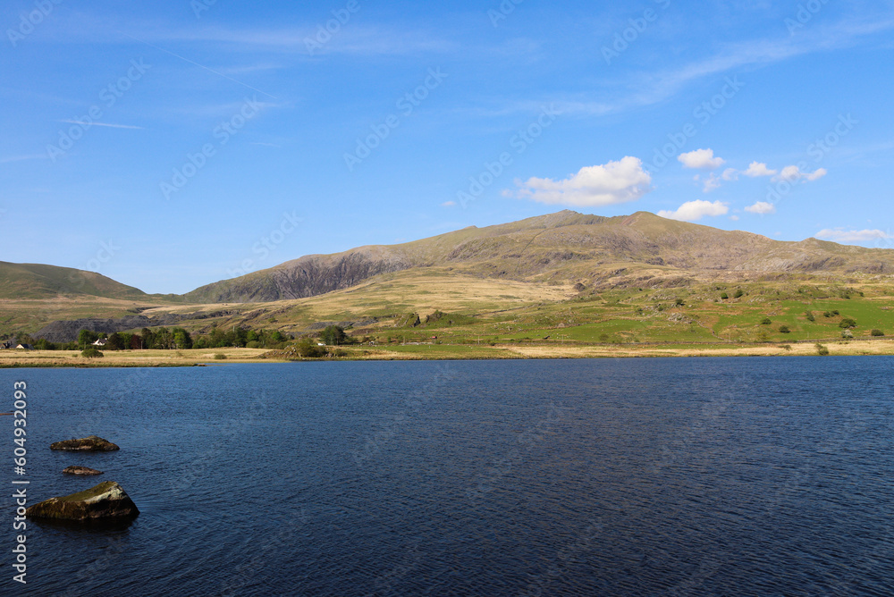 Snowdonia rhyd ddu lake summer wales