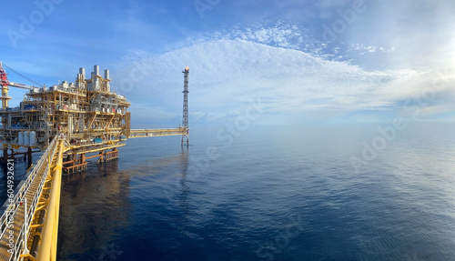 Offshore Oil Gas Central Processing Platform