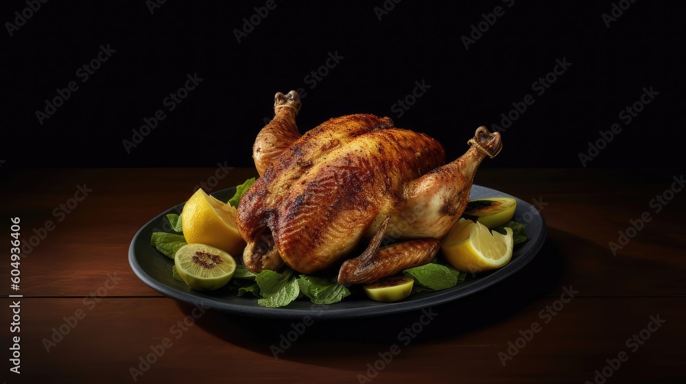 brown chicken generative AI brown chicken generative AI