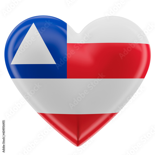 Flag of the Brazilian state of Bahia in the shape of a heart in 3d render Free Download Flag of the Brazilian state of Bahia in the shape of a heart in 3d render - GFXLoad