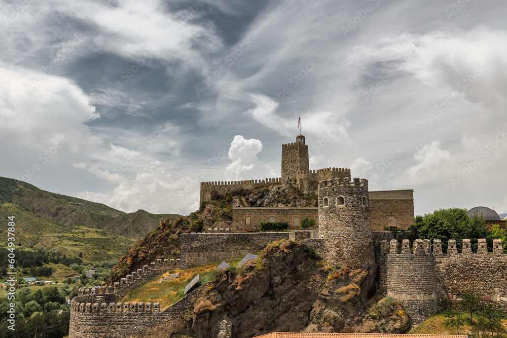 Old castle Akhaltsikhe (Rabati) in Georgia.This is a medieval fortress built in the IX century.on 19 Jun 2022
