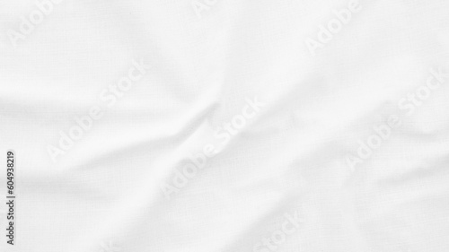 Wallpaper Mural Organic Fabric cotton backdrop White linen canvas crumpled natural cotton fabric Natural handmade linen top view background  organic Eco textiles White Fabric linen texture Torontodigital.ca