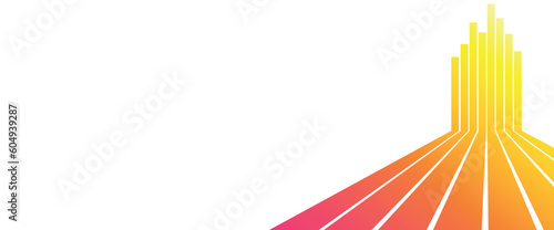 vector abstract t modern background with waves and geometric shapes.