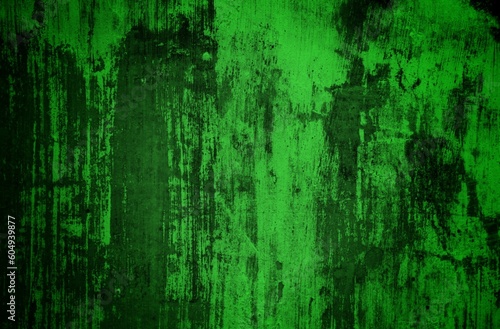 A dark and textured pattern of old, dirt-covered green backgrounds with an abstract effect.
