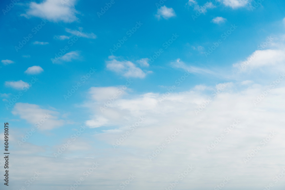 Blue sky with white clouds background Blue sky with white clouds background