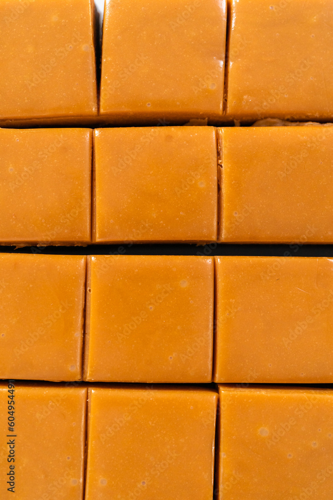 Naklejka premium Caramel fudge