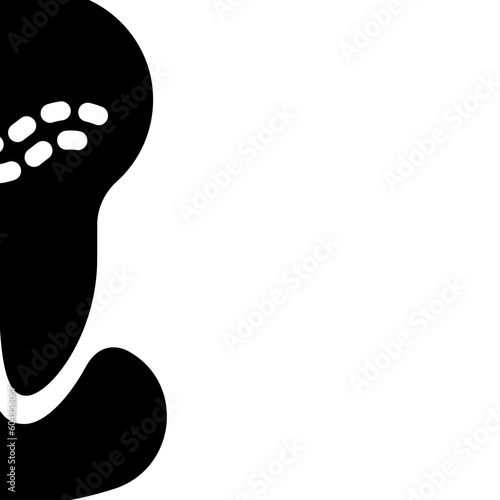 calculus or tartar concept, rough and hardened surface formed on teeth vector icon design, odontology symbol,  oral medicine sign, Dental instrument stock illustration 