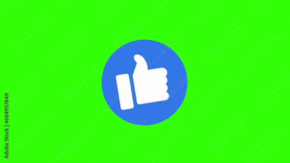 Animated FB Facebook like Button, background, like icon Animated FB Facebook like Button, background, like icon