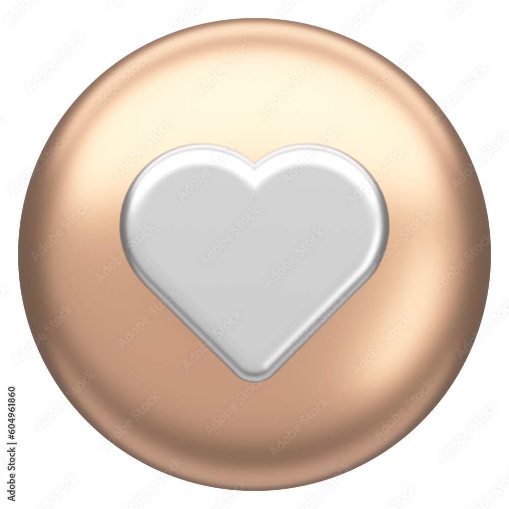 Like button. Like icon. 3D illustration. Like button. Like icon. 3D illustration.