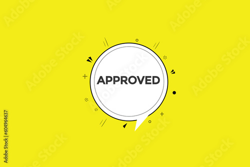 approved vectors, sign, level bubble speech approved 