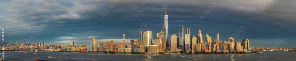 View of Manhattan, New York City, USA