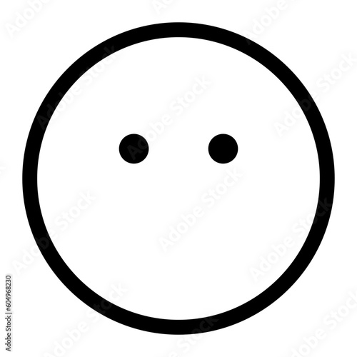 Blank Face Emoji