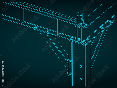 Steel beam to beam connections