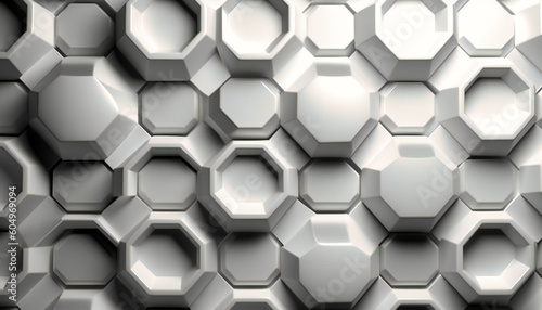 white hexagonal tiles wallpaper with pattern