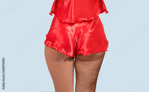 Woman's thighs and buttocks...