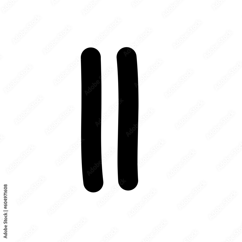 Tally Marks, Numberic, Tradisional Number Stock Vector | Adobe Stock