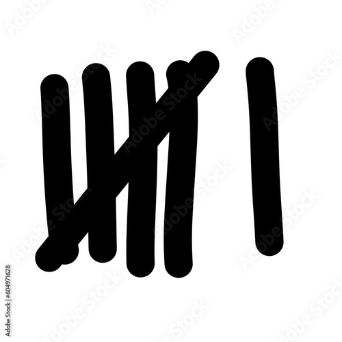 Tally Marks, Numberic, Tradisional Number