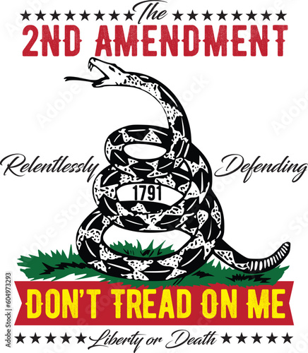 Don't thread on me T-shirt, Sticker, or print graphic.