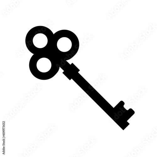 old key - vector icon