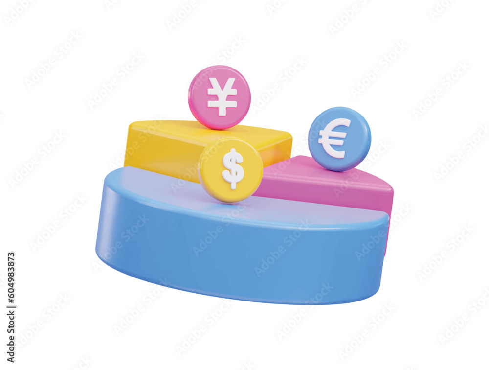 infographic icon 3d rendering vector illustration infographic icon 3d rendering vector illustration