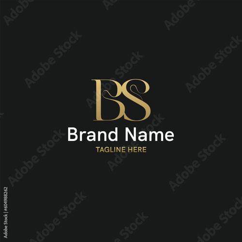 Innovative Initial Logo Solutions with letter BS