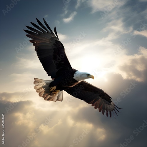 Wings of Majesty  The Aerial World of Eagles Ai