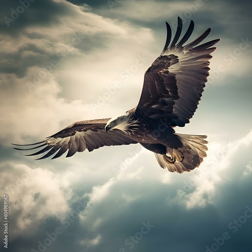 "Free as a Bird: Exploring the Flight of Eagles"Ai